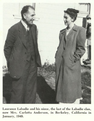 Laurence Labadie and Carlotta Anderon